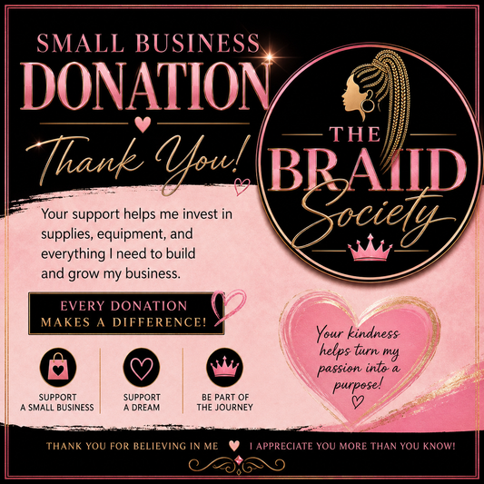 Small business donation