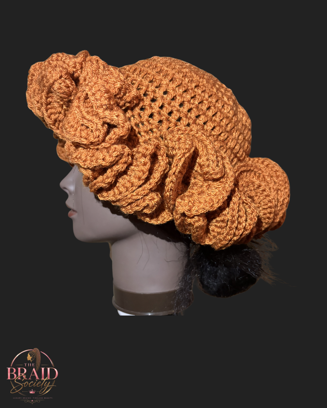 Cinnamon Ruffle Hat