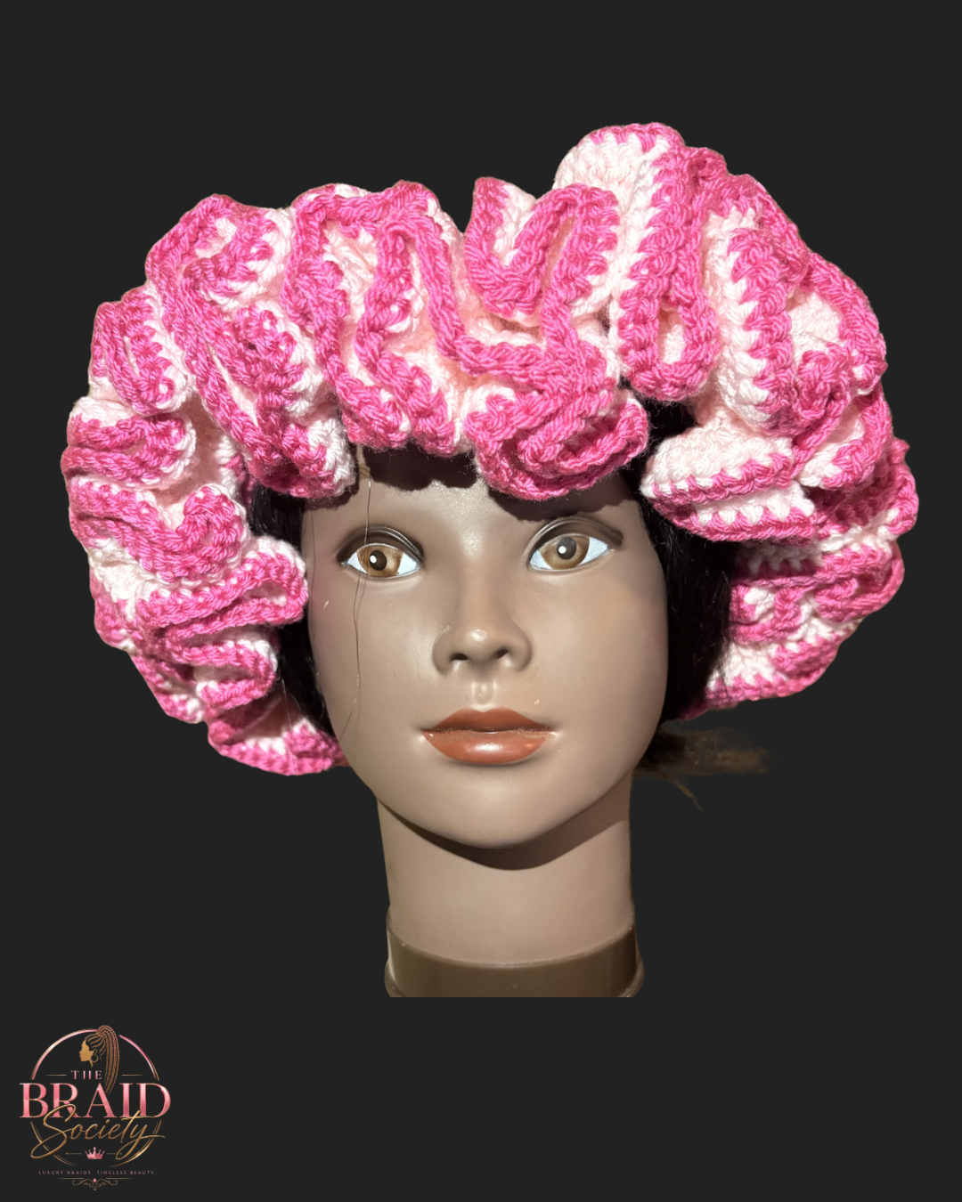 Shades Of Pink Ruffle Hat